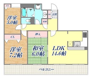 アマビリタアパートメントの物件間取画像